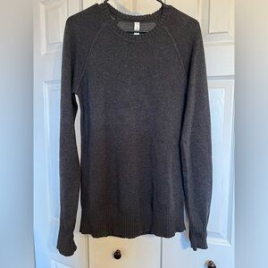 lululemon athletica Charcoal Crewneck Sweater